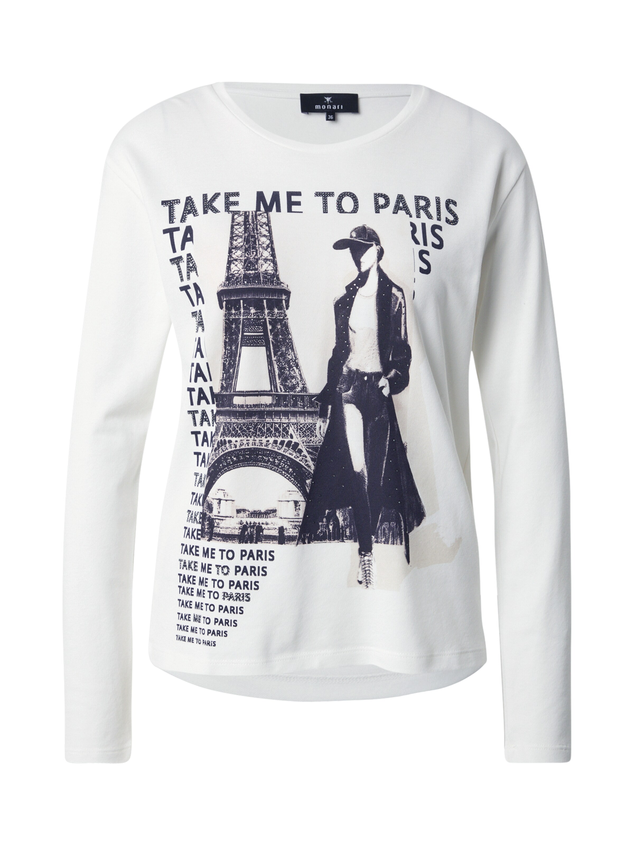 monari Shirt in White: front