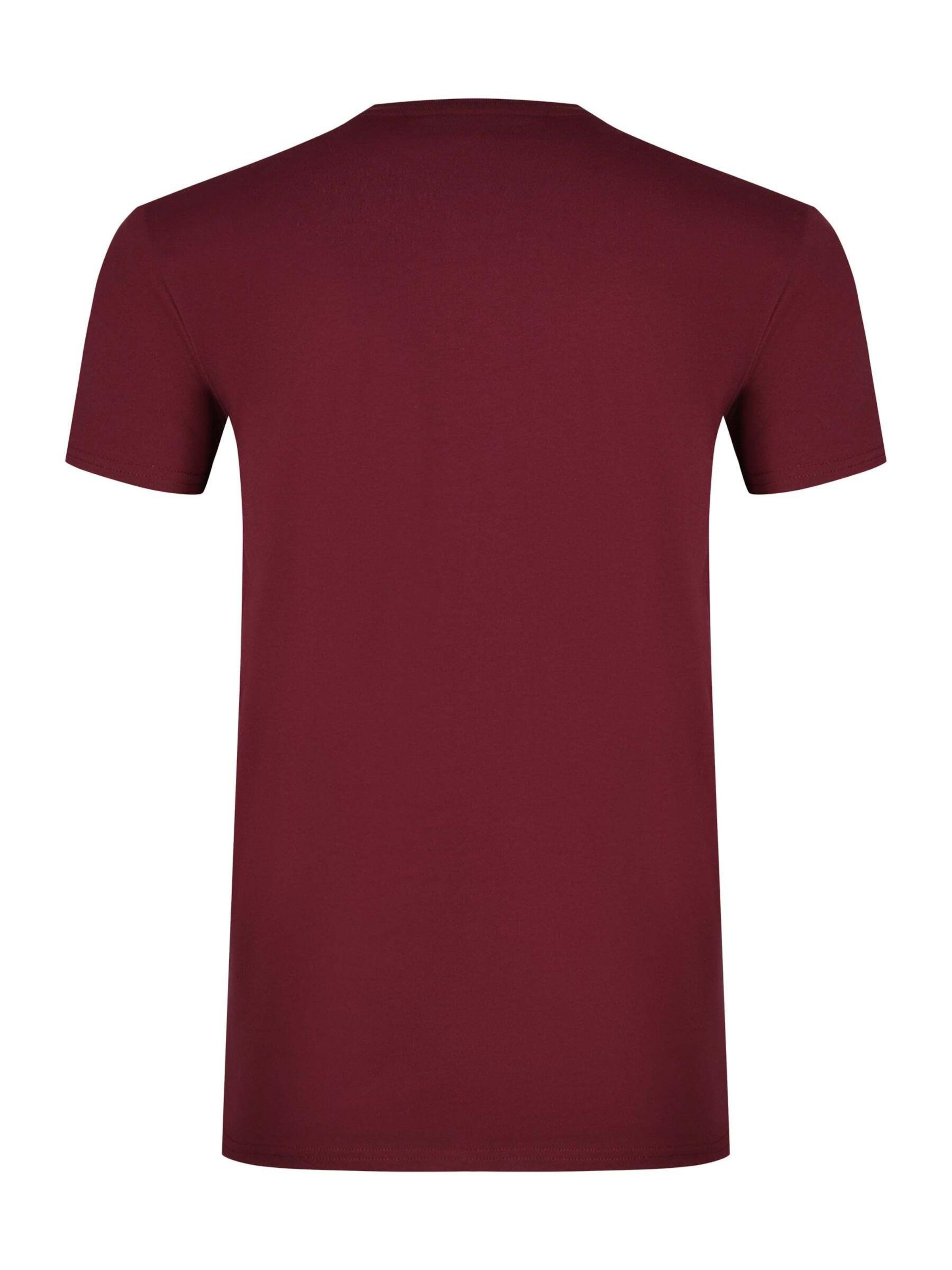 T-Shirt 'Essentials' SikSilk en rouge