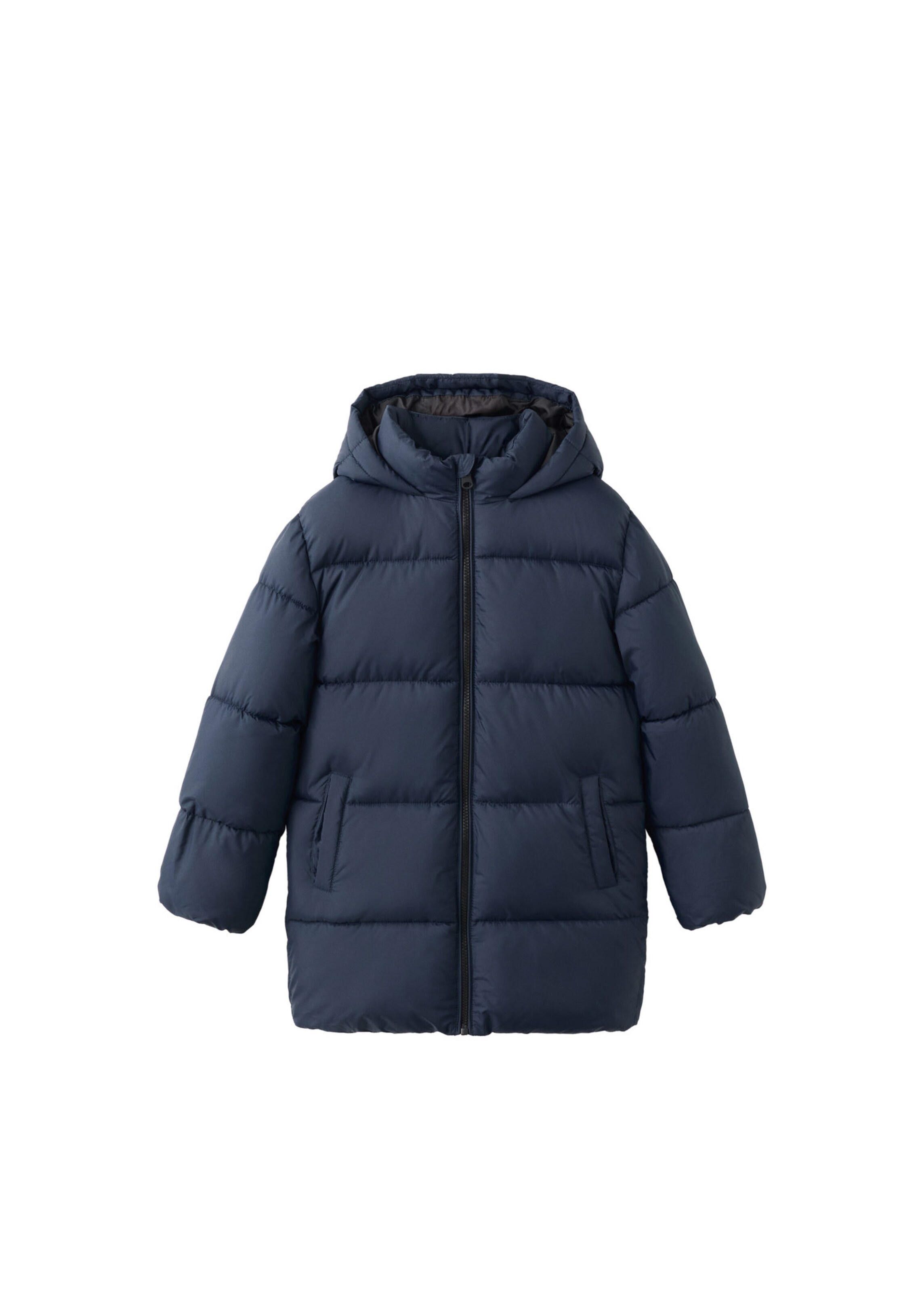 MANGO KIDS Mantel 'AMERLONG' in Blauw: voorkant