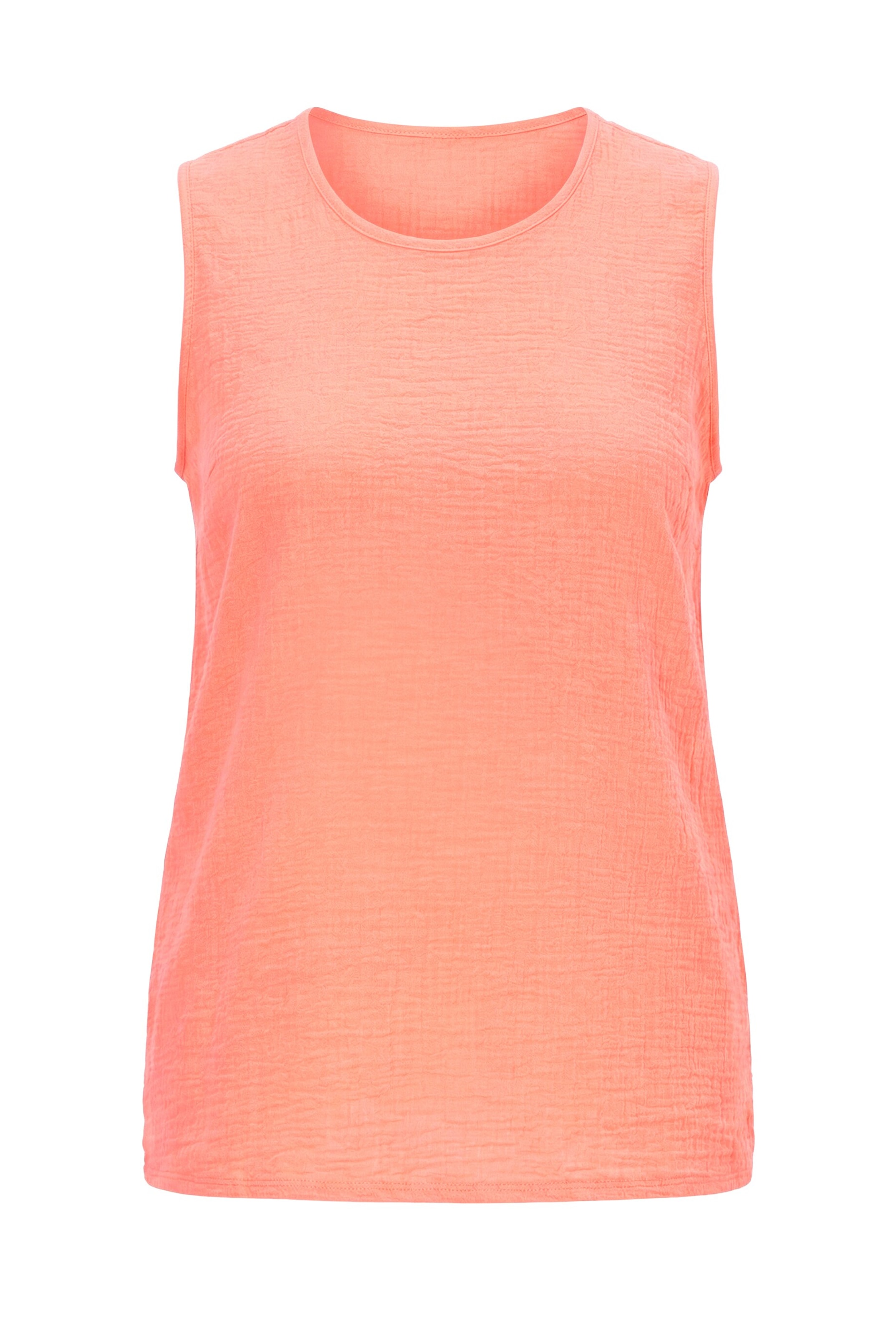 Angel of Style Top in Orange: front