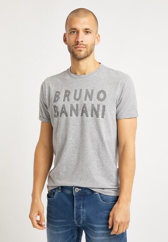 BRUNO BANANI Shirt 'MYERS' in Grijs: voorkant