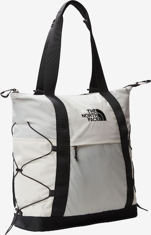 THE NORTH FACE - Mala de ombro 'Borealis' em branco: frente