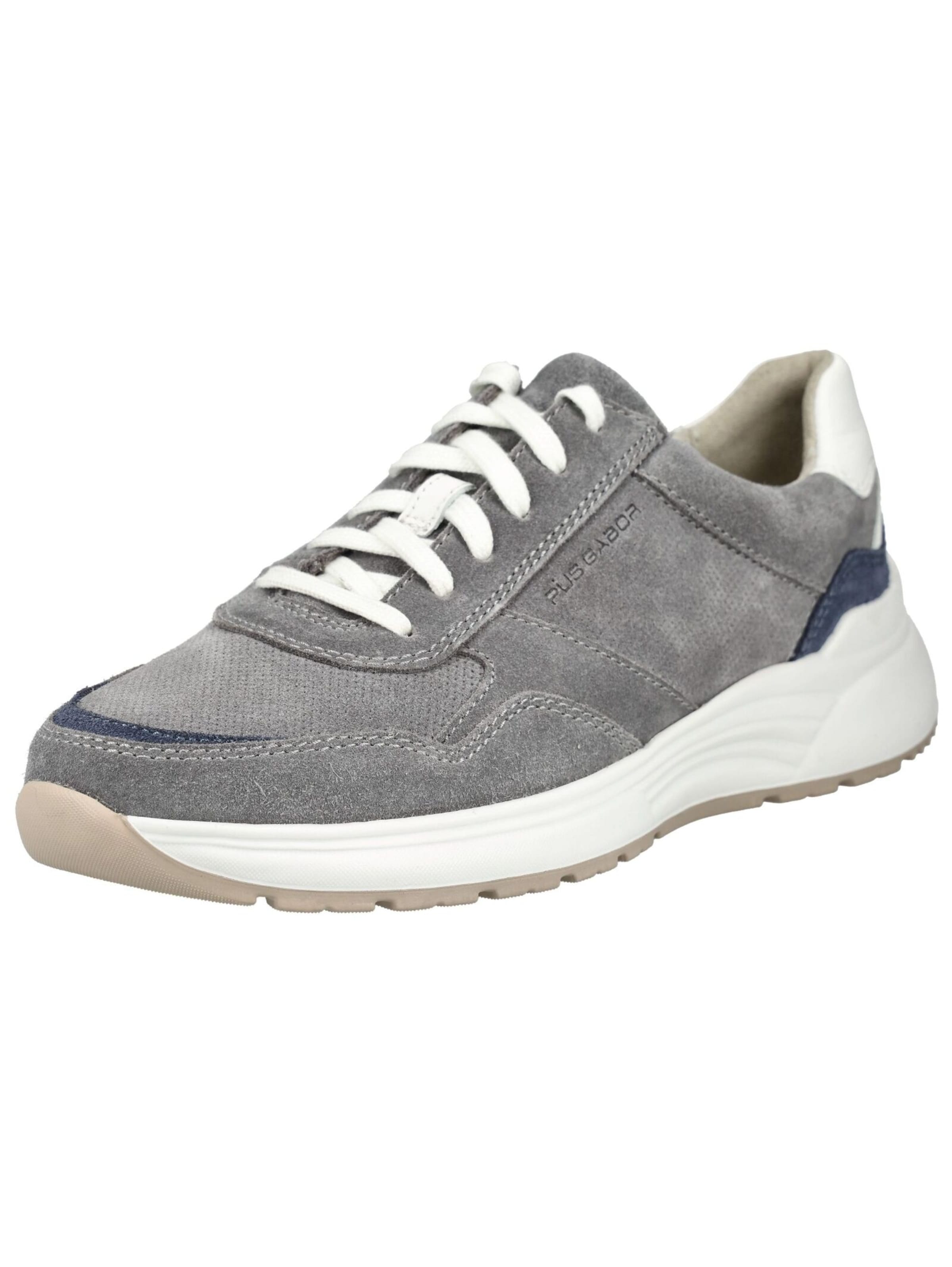 Baskets basses Pius Gabor en gris : devant