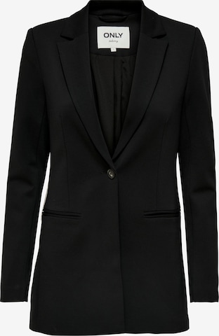 Only Tall Blazer 'Poptrash' in Black: front