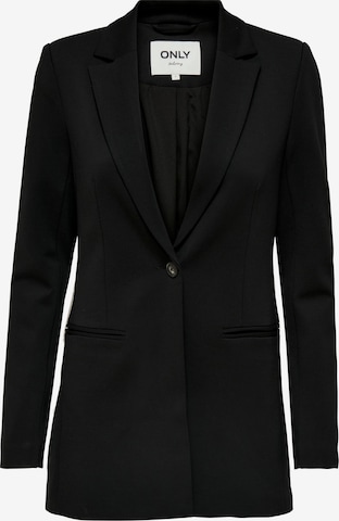 Only Tall - Blazer 'Poptrash' em preto: frente