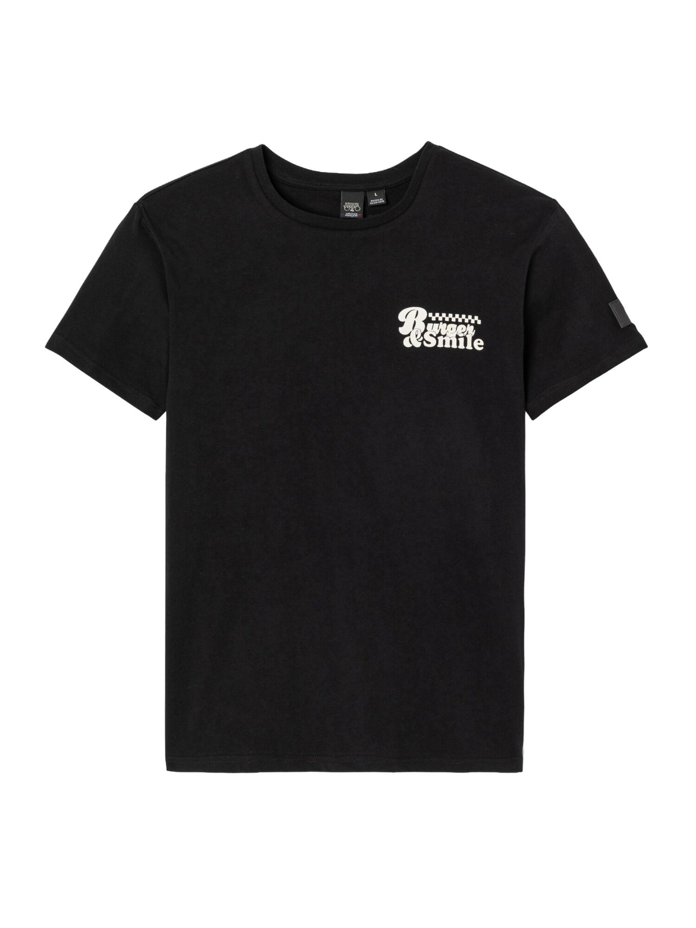 T-Shirt 'NELA' Le Temps Des Cerises en noir : devant