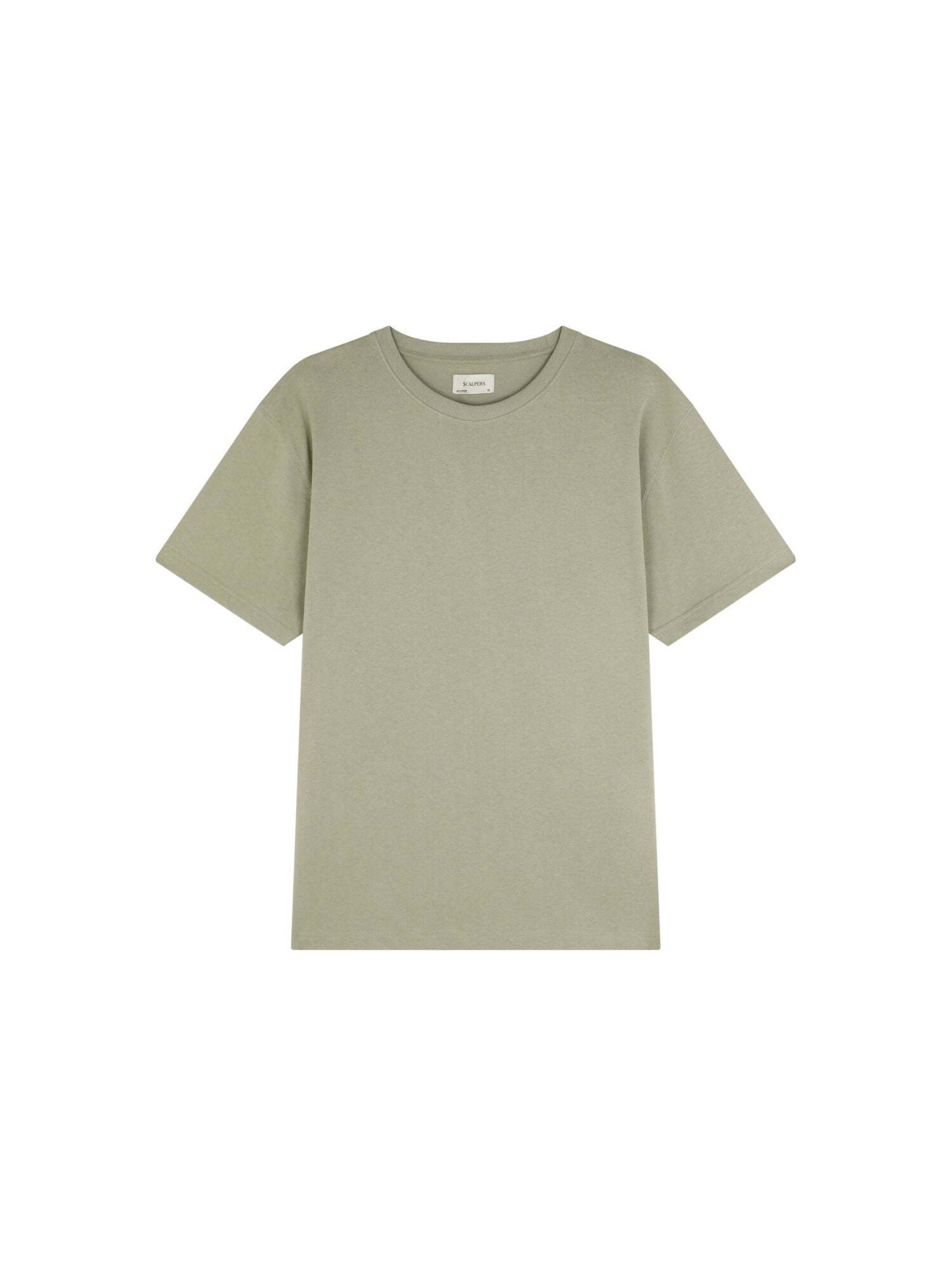 Scalpers Λειτουργικό μπλουζάκι ' ' σε πράσινο: μπροστά