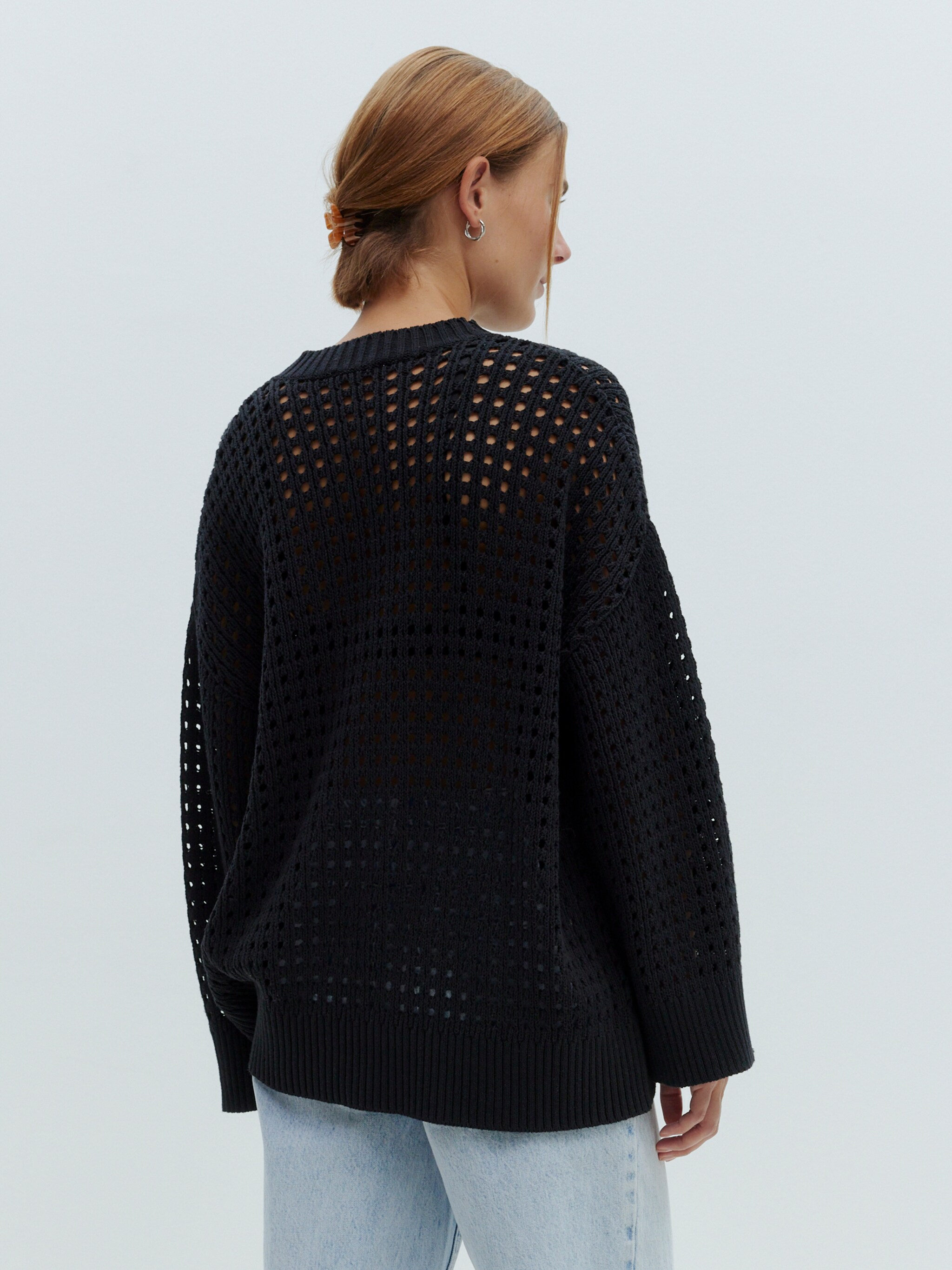 EDITED Produits Pull-over 'Yakira' noir