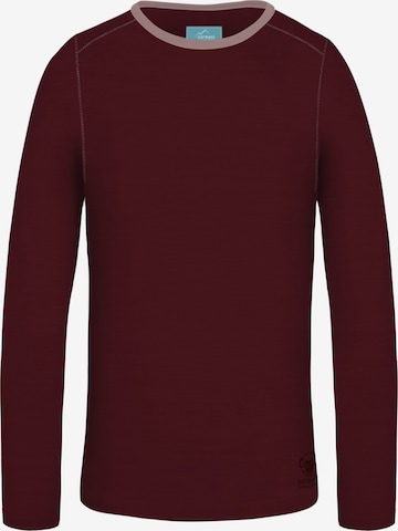 normani Unterhemd 'Bilingurr' in Rot: Vorderseite