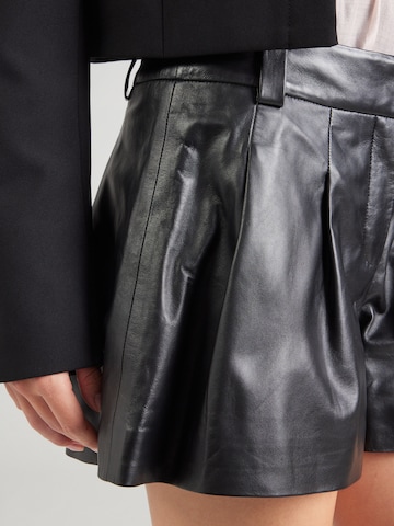 Loosefit Pantalon à pince IRO en noir