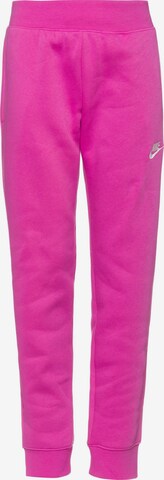 Nike Sportswear Pants 'NSW CLUB FLEECE' in Pink: front