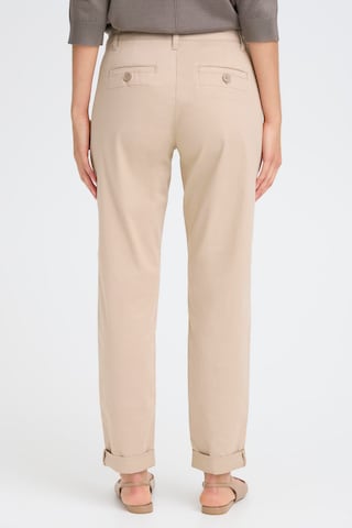 Fransa Regular Hose 'CATJA' in Beige
