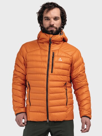 Veste outdoor 'Tschierval' Schöffel en orange : devant