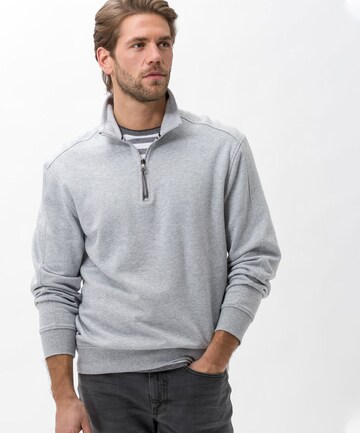 BRAX Sweatshirt 'Sion' in Grey: front