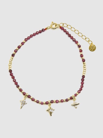 Braccialetto 'Paila' di Luxenter in marrone: frontale