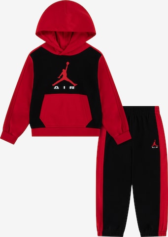 Jordan Joggingpak 'AIR' in Rood: voorkant