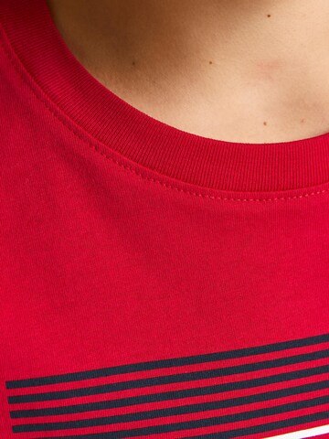 Maglietta di Jack & Jones Junior in rosso