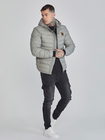 SikSilk Winterjas in Grijs
