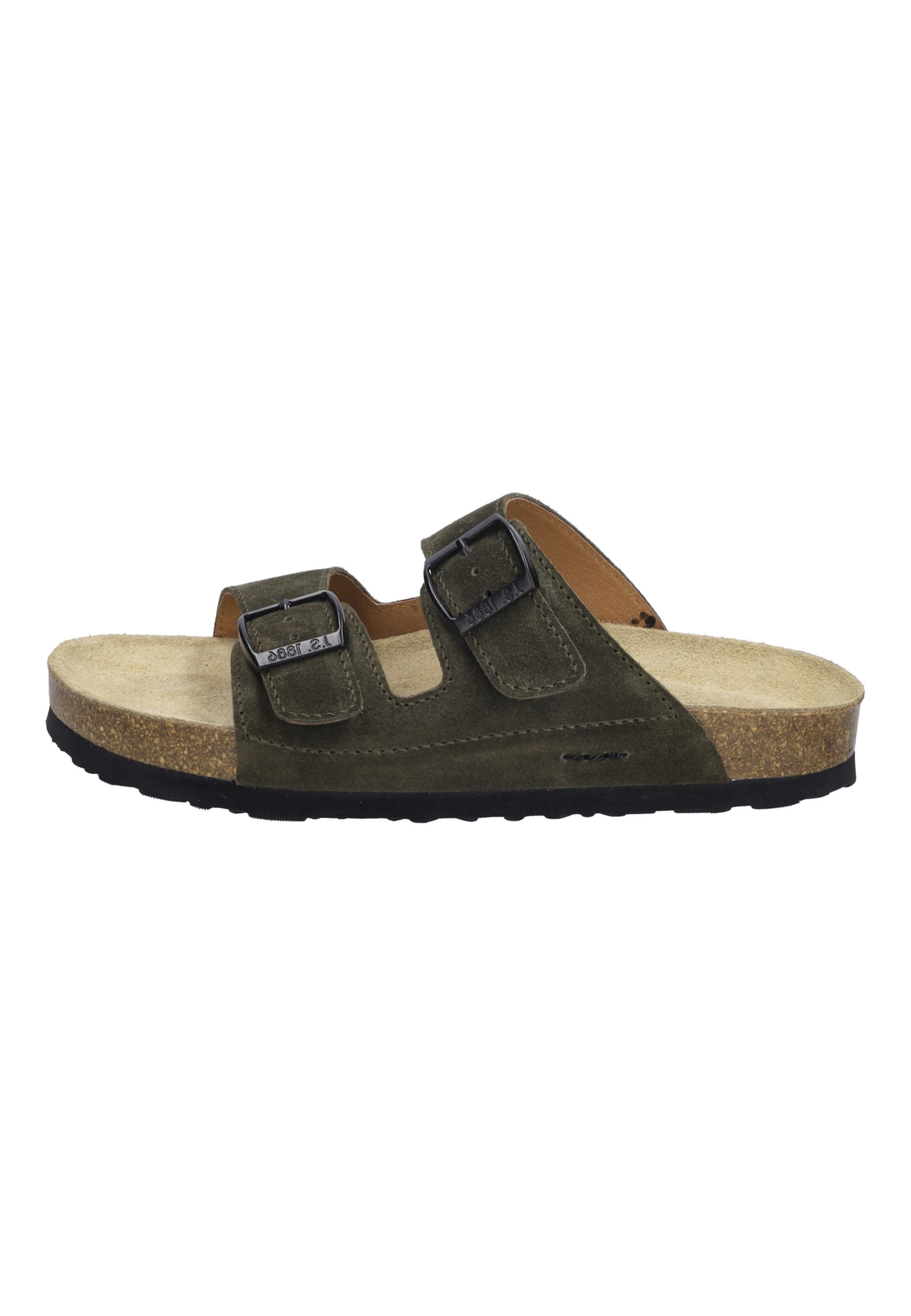 JOSEF SEIBEL Mule 'Hermine 06' in Green: front