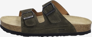 JOSEF SEIBEL Muiltjes 'Hermine 06' in Groen: voorkant