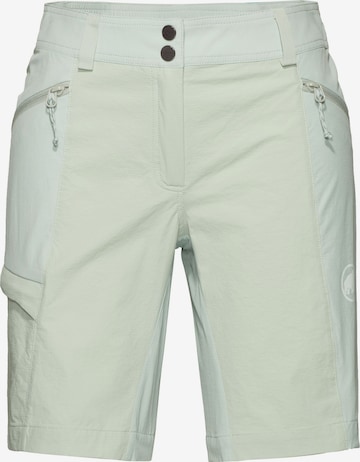 MAMMUT Slimfit Outdoorshorts 'Ducan' in Grün: Vorderseite