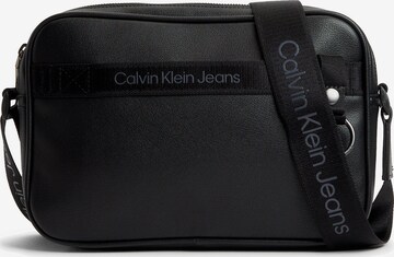 Calvin Klein Jeans Schoudertas in Zwart: voorkant