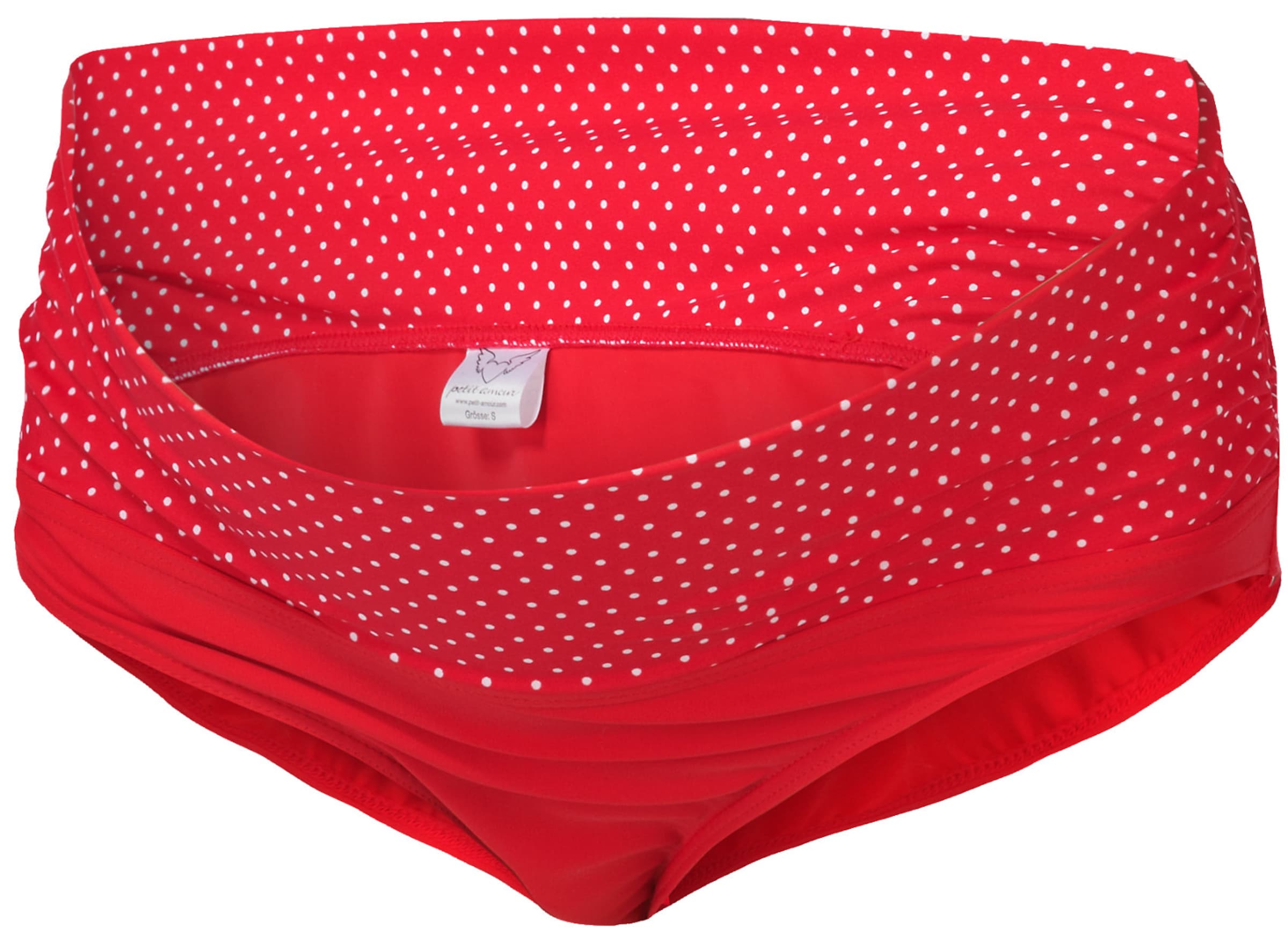 petit amourBustier Tankini 'AVA' - crvena boja