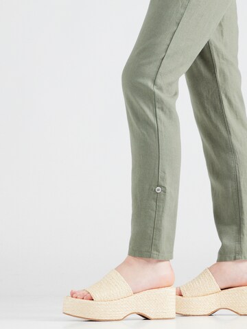 Regular Pantalon 'ON THE SEASHORE' ROXY en vert