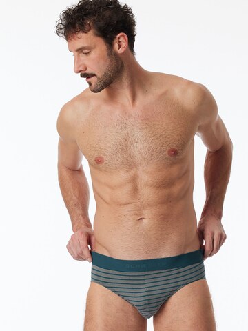 SCHIESSER - Braga en azul: frente