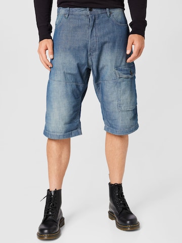 G-Star RAW Cargo Jeans 'Bearing' in Blue: front