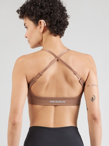Bustieră Sutien sport de la NEBBIA pe maro