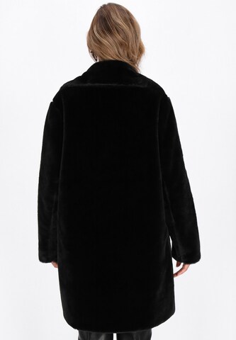 faina Wintermantel 'Fashion Look' in Zwart