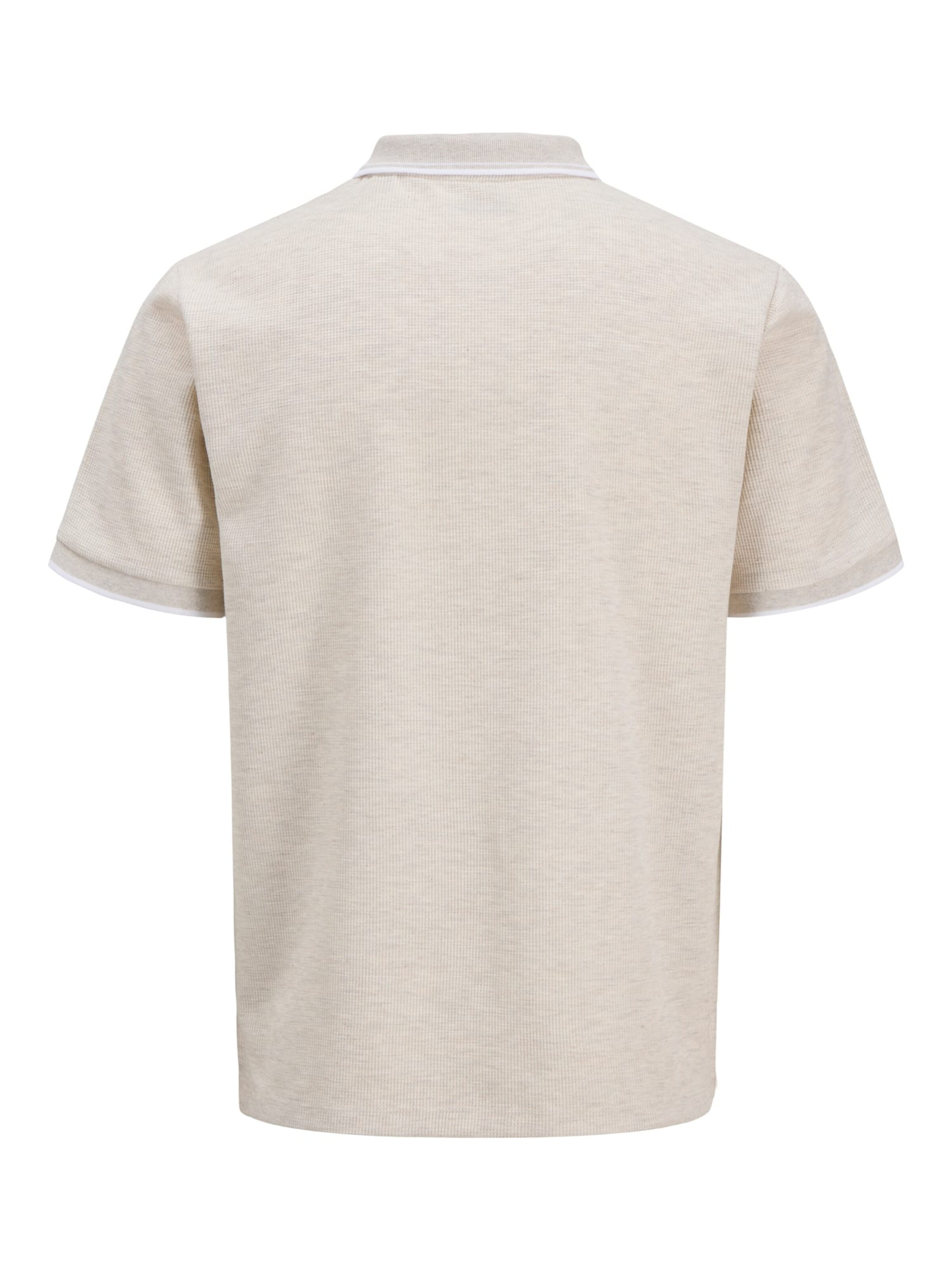 JACK & JONES Shirt 'Austin' in Beige