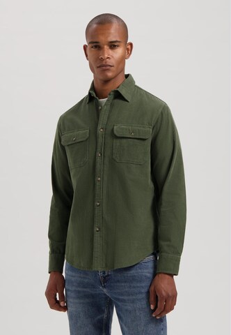 Dstrezzed Regular fit Button Up Shirt 'Samson' in Green: front