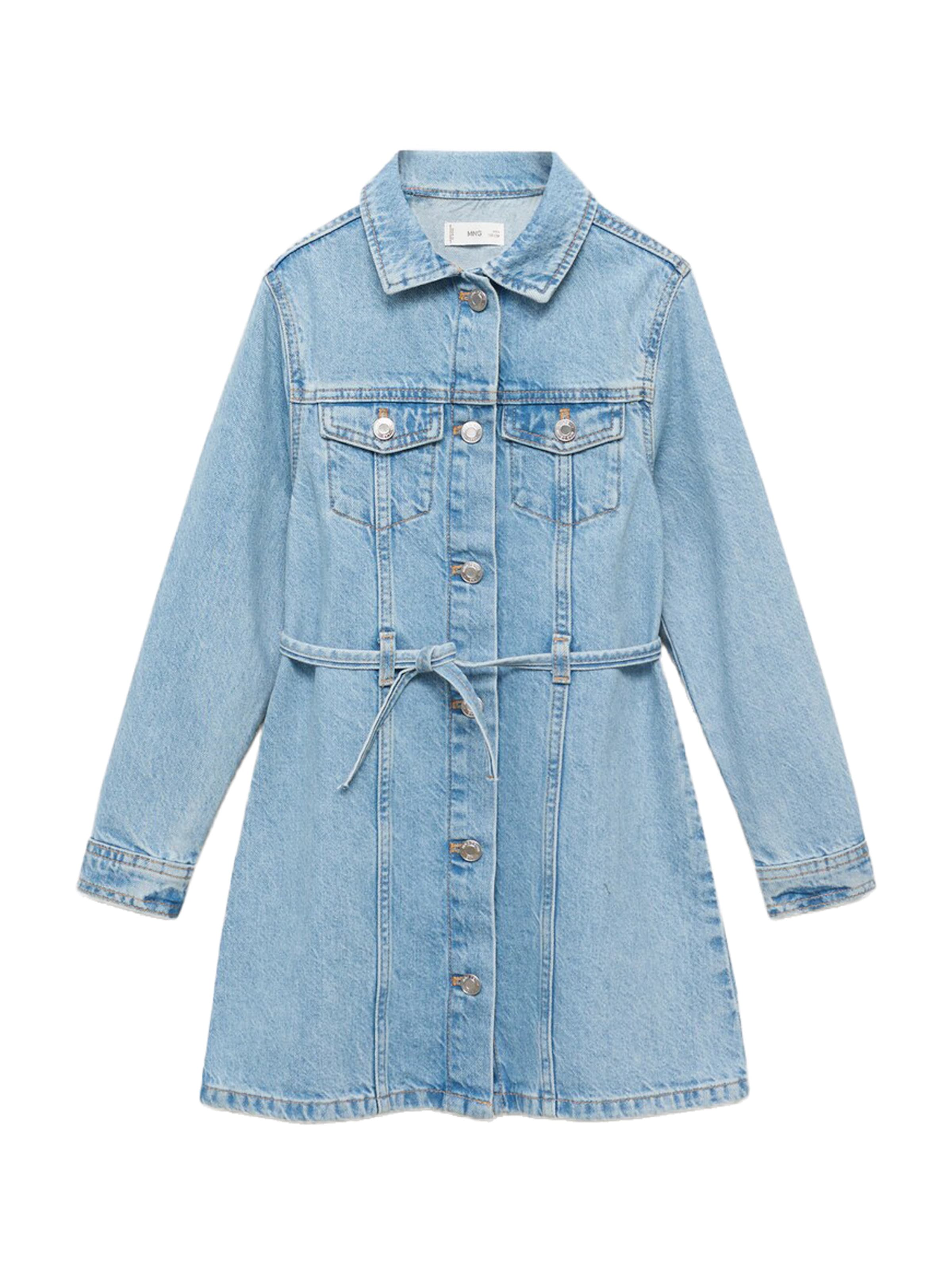 MANGO KIDS Mekko 'MARTA' värissä sininen: etupuoli