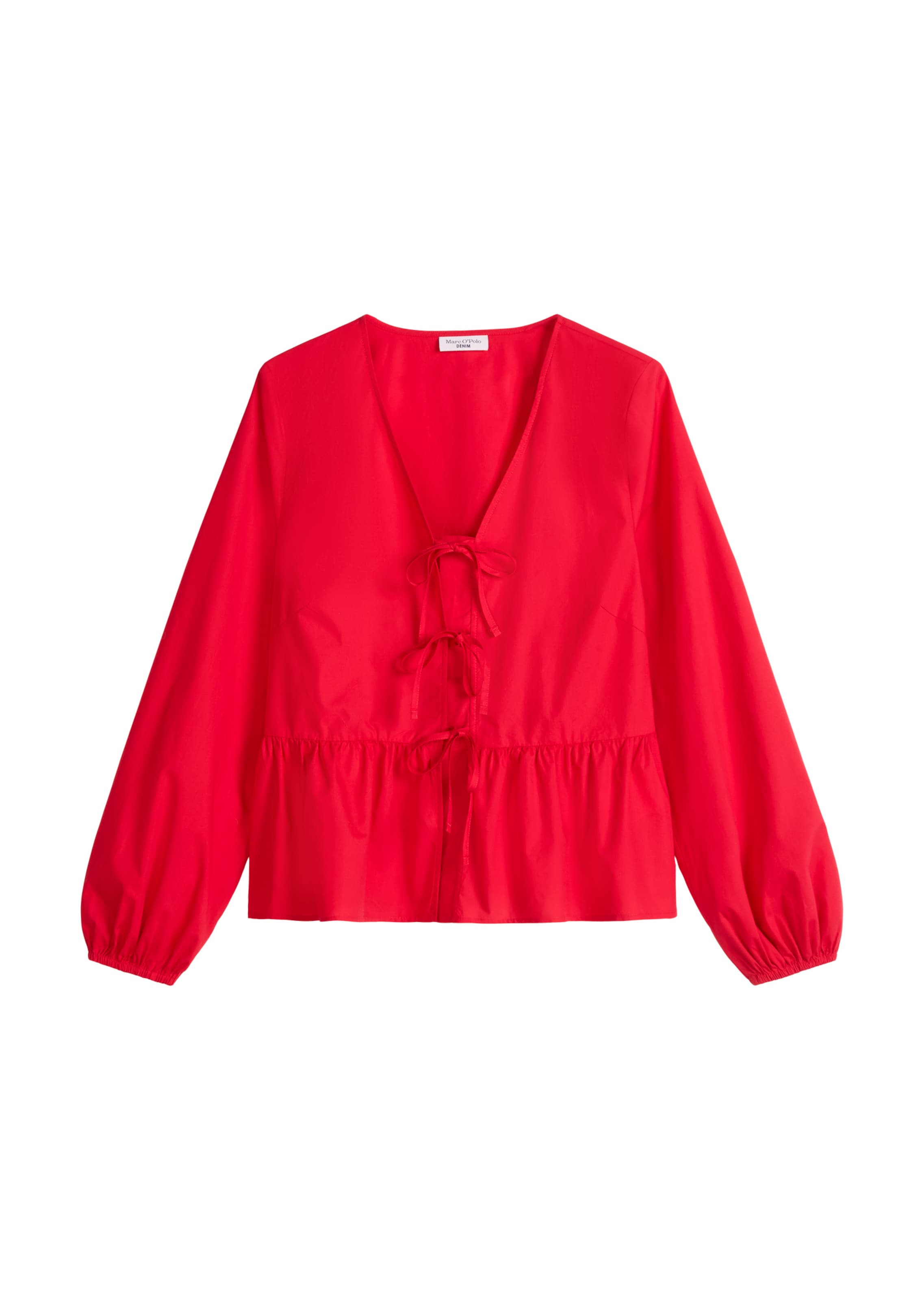 Marc O'Polo DENIM Bluse in Rot: Vorderseite