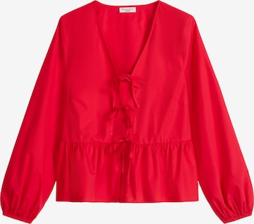 Marc O'Polo DENIM Bluse in Rot: Vorderseite