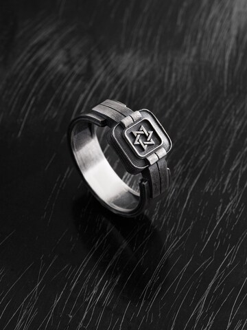 Anello 'SHIELD OF DAVID' di REYTEL in argento