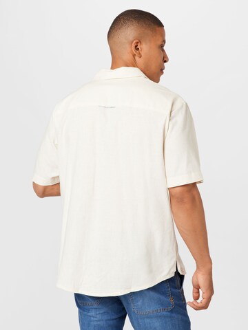 JACK WOLFSKIN Comfort Fit Λειτουργικό πουκάμισο 'Nature Summer' σε λευκό