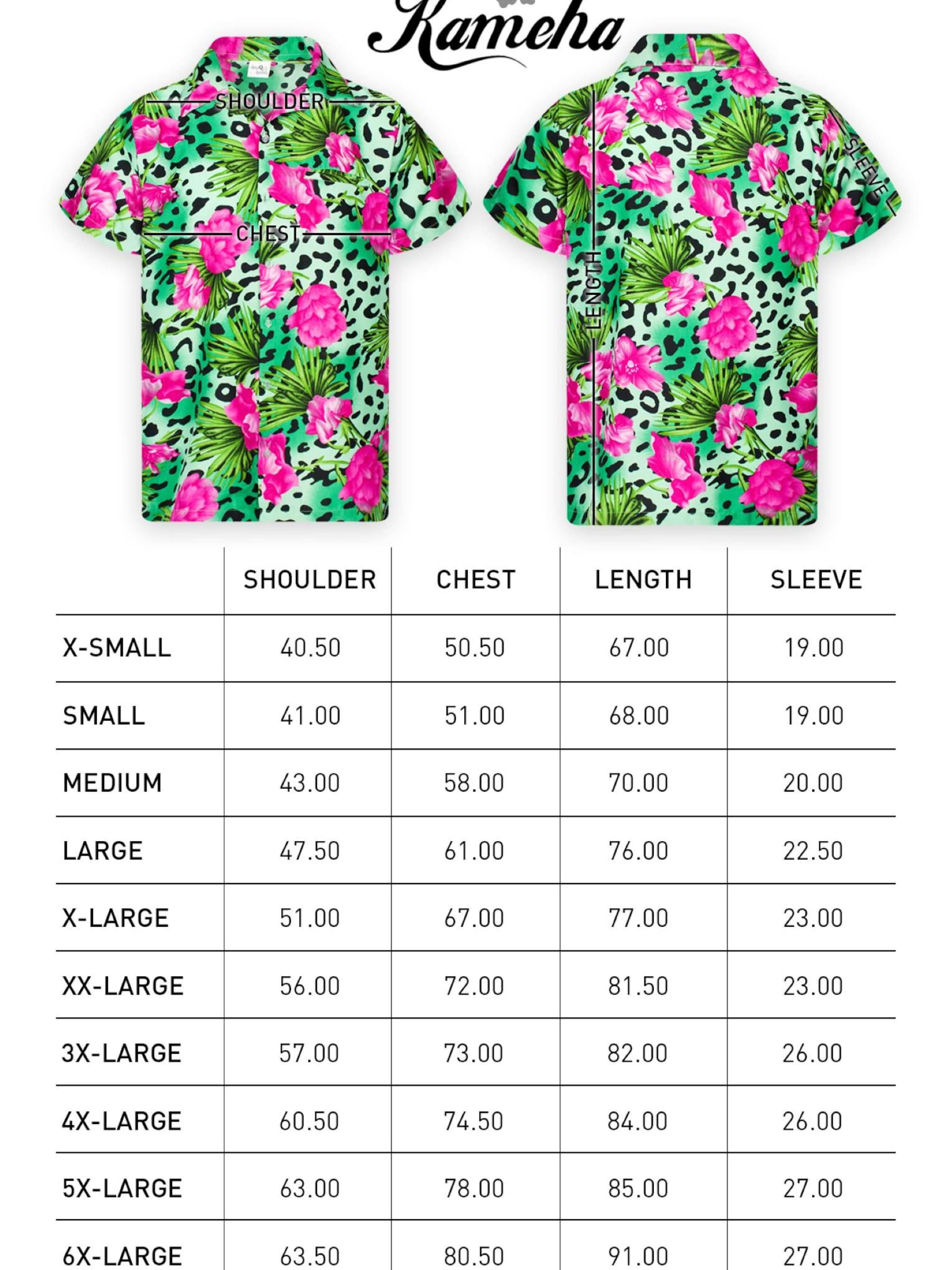 King Kameha Shirt 'Leopard Flowers' in Groen