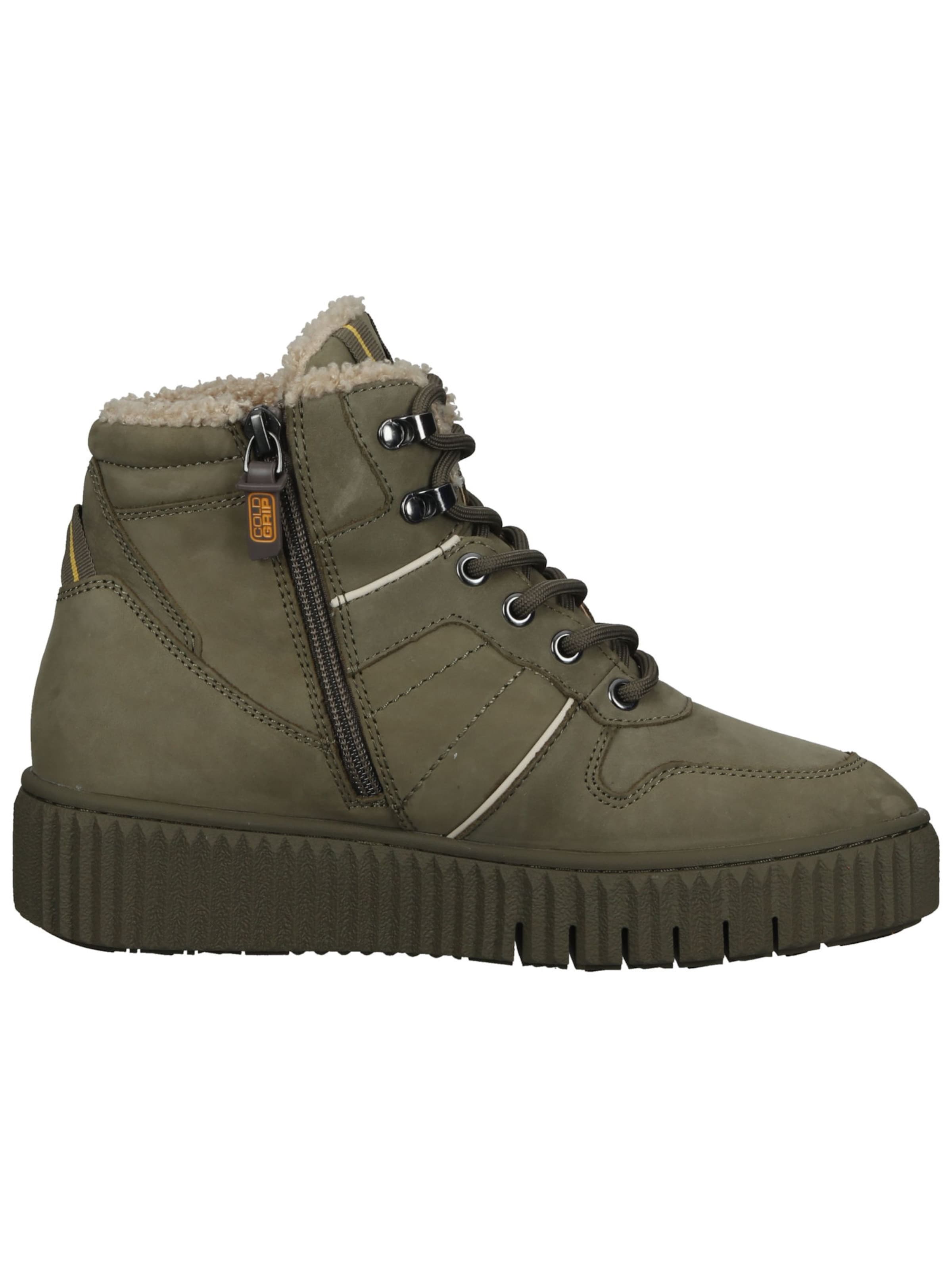 Baskets hautes Tamaris en vert