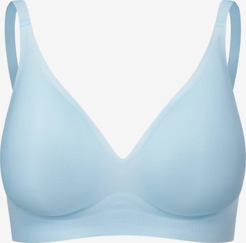 cfab BH 'Air Sense Comfort Light Push Up Bra' in Blauw: voorkant