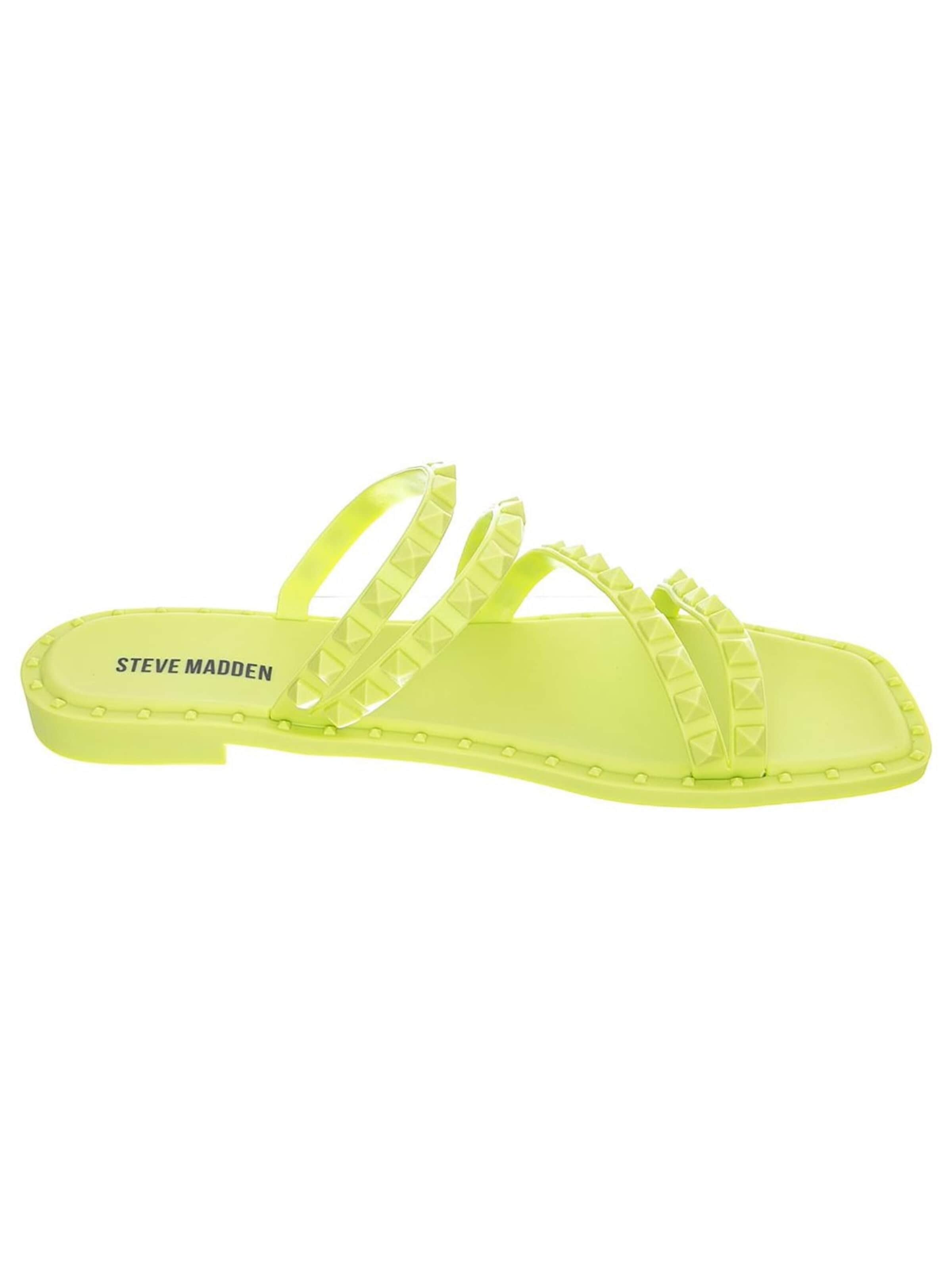 STEVE MADDEN Sandały 'Womens Skyler-J Lime Sandals' w kolorze zielony: przód