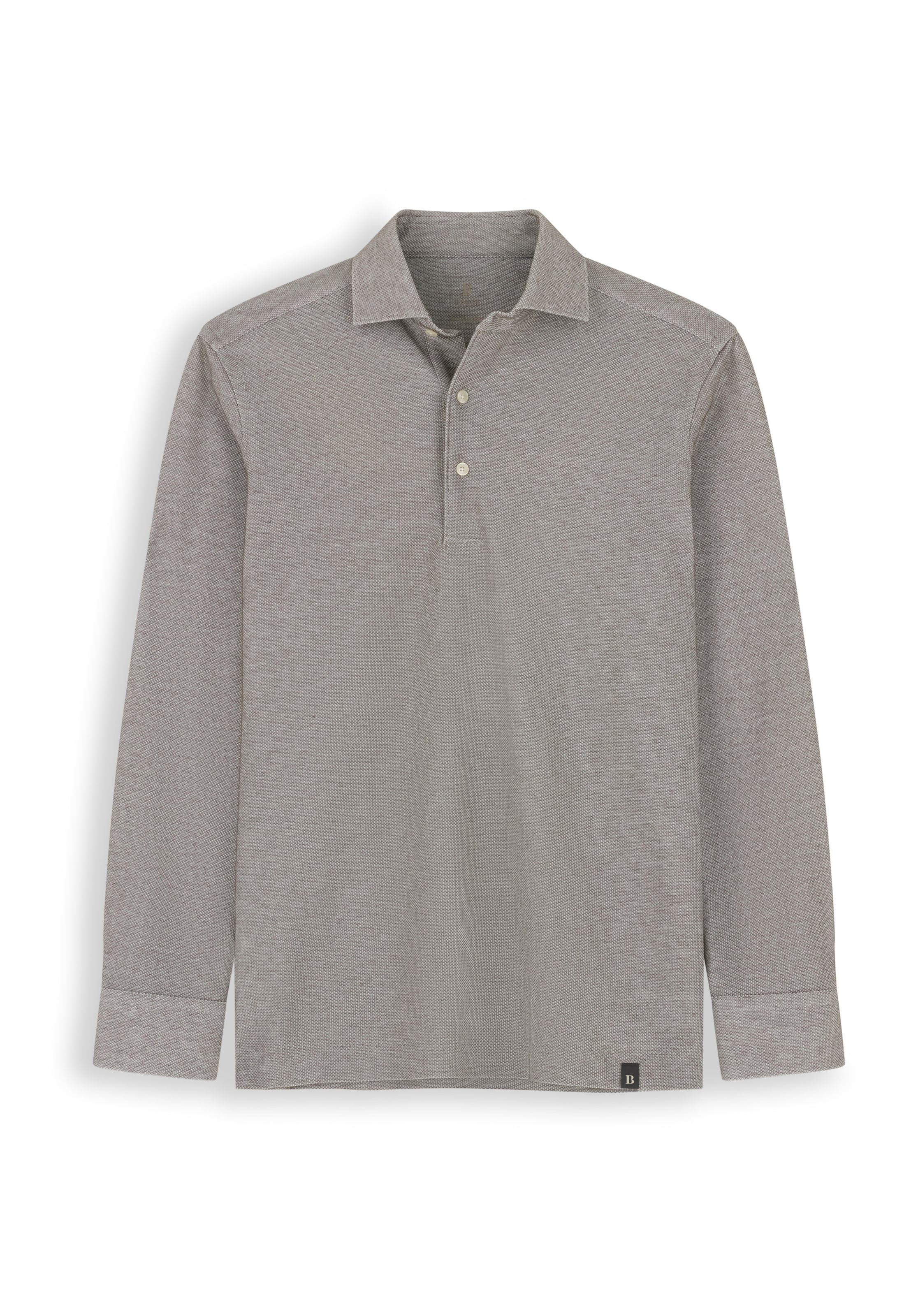 Boggi Milano Shirt 'Sakura' in Grey: front