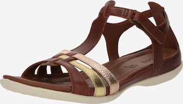 ECCO Sandalen met riem 'Flash' in Bruin: voorkant