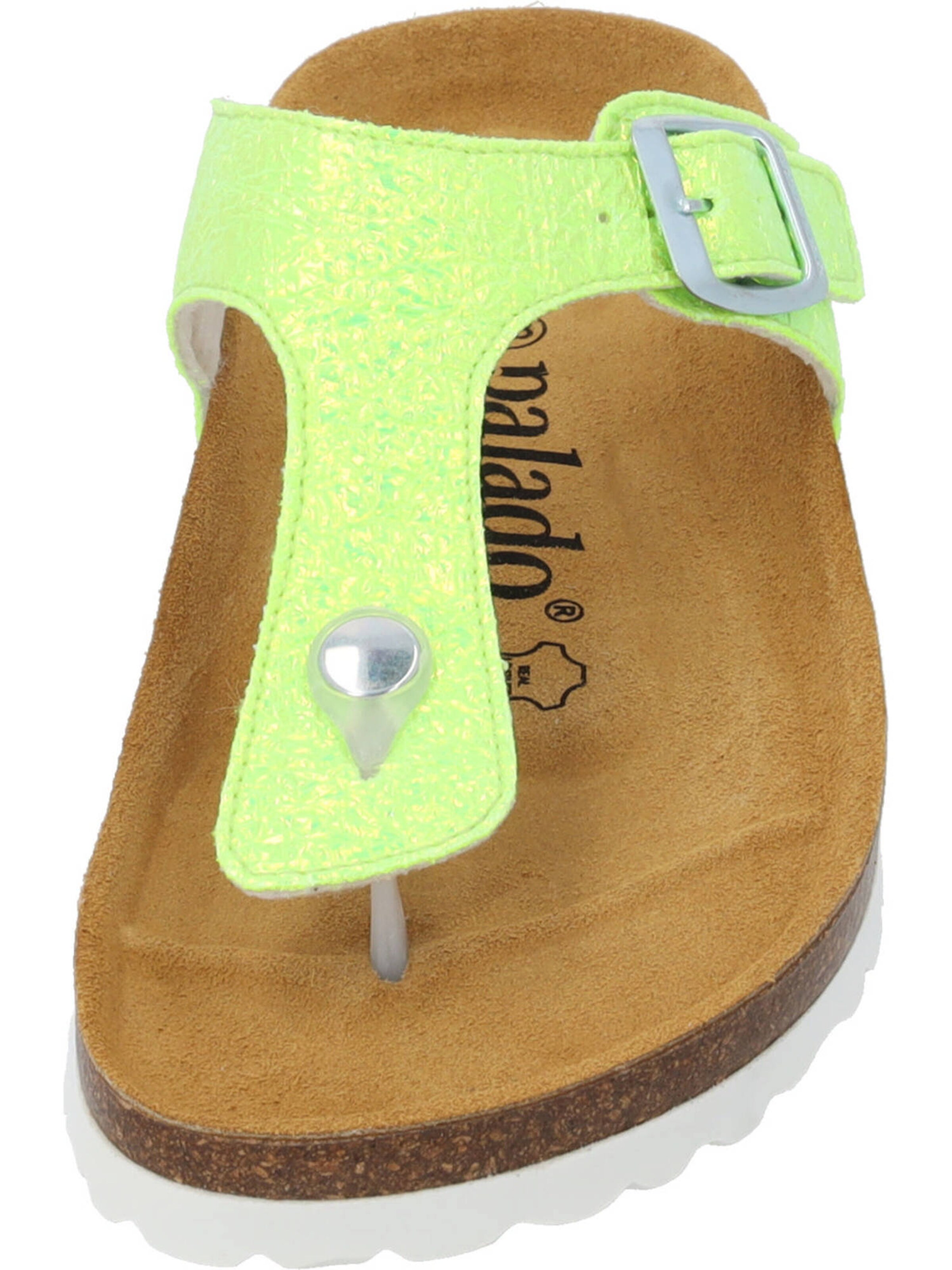 Palado by Sila Sahin T-bar sandals 'Kos Disco' in Green