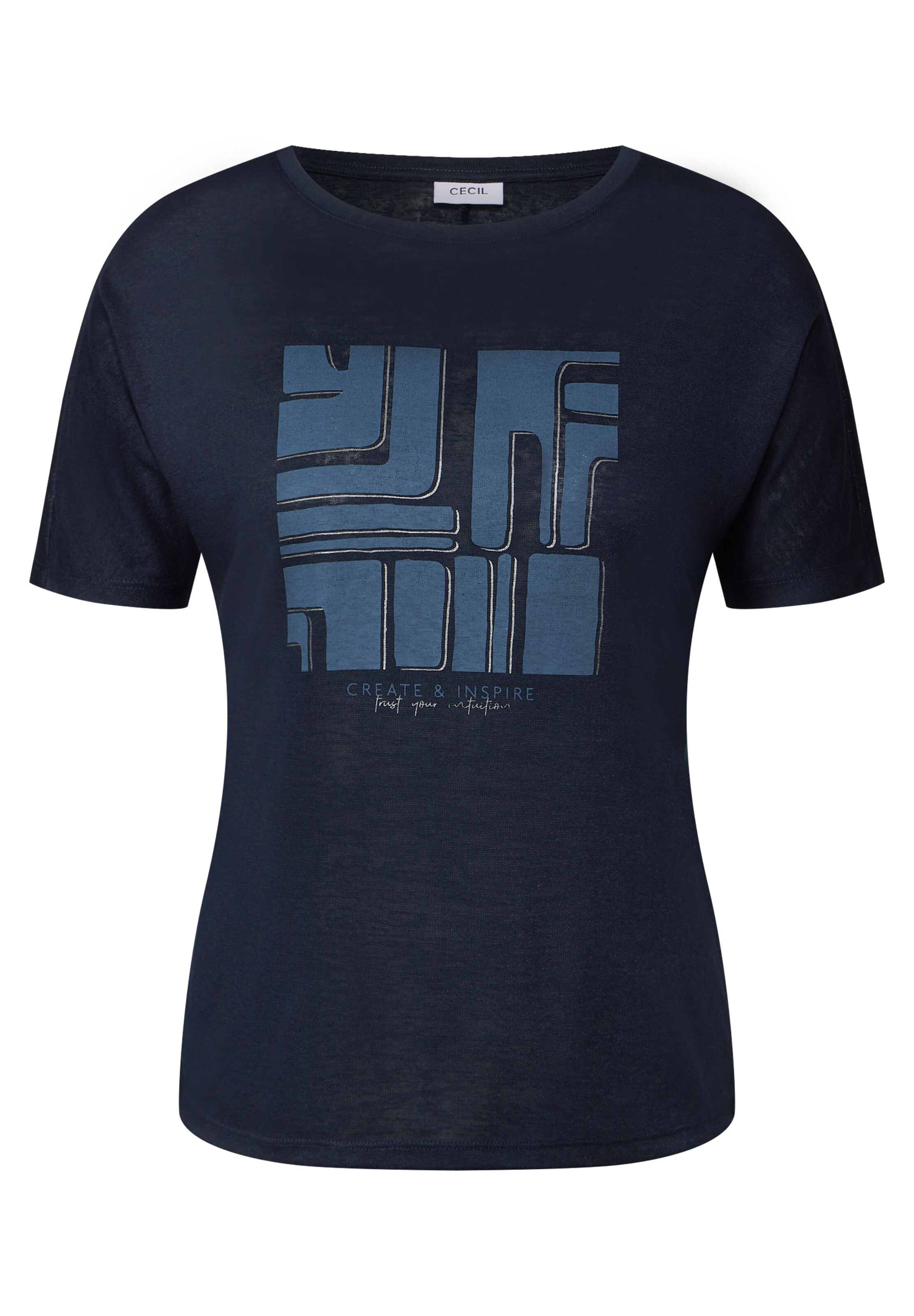 CECIL Shirt in Blue: front