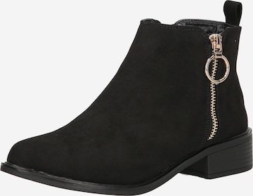 Ankle boots 'Memphis' di Dorothy Perkins in nero: frontale