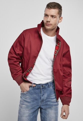 Brandit Between-Season Jacket 'Lord Canterbury' in Red: front