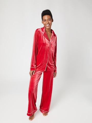 florence by mills exclusive for ABOUT YOU Pyjama 'Lotti' in Rot: predná strana